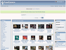 Tablet Screenshot of development.freecovers.net